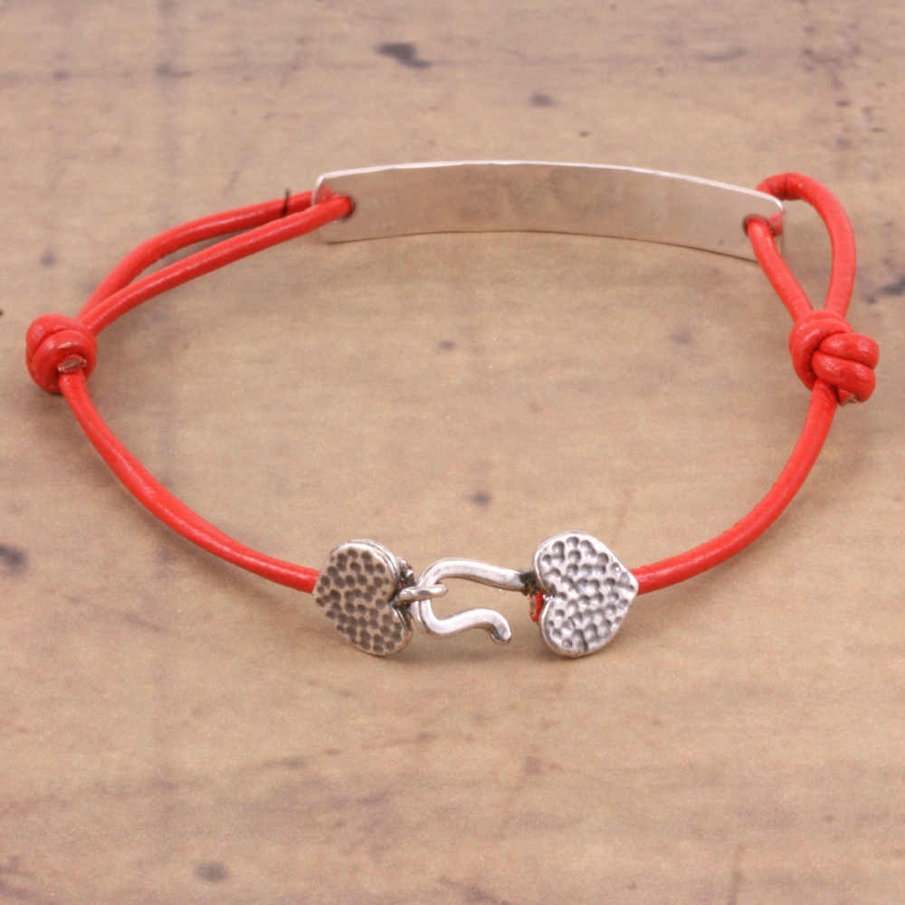 Chain & Clasps Brass Heart Hook and Eye Clasp with Pinch Ends, 1.5 ID,