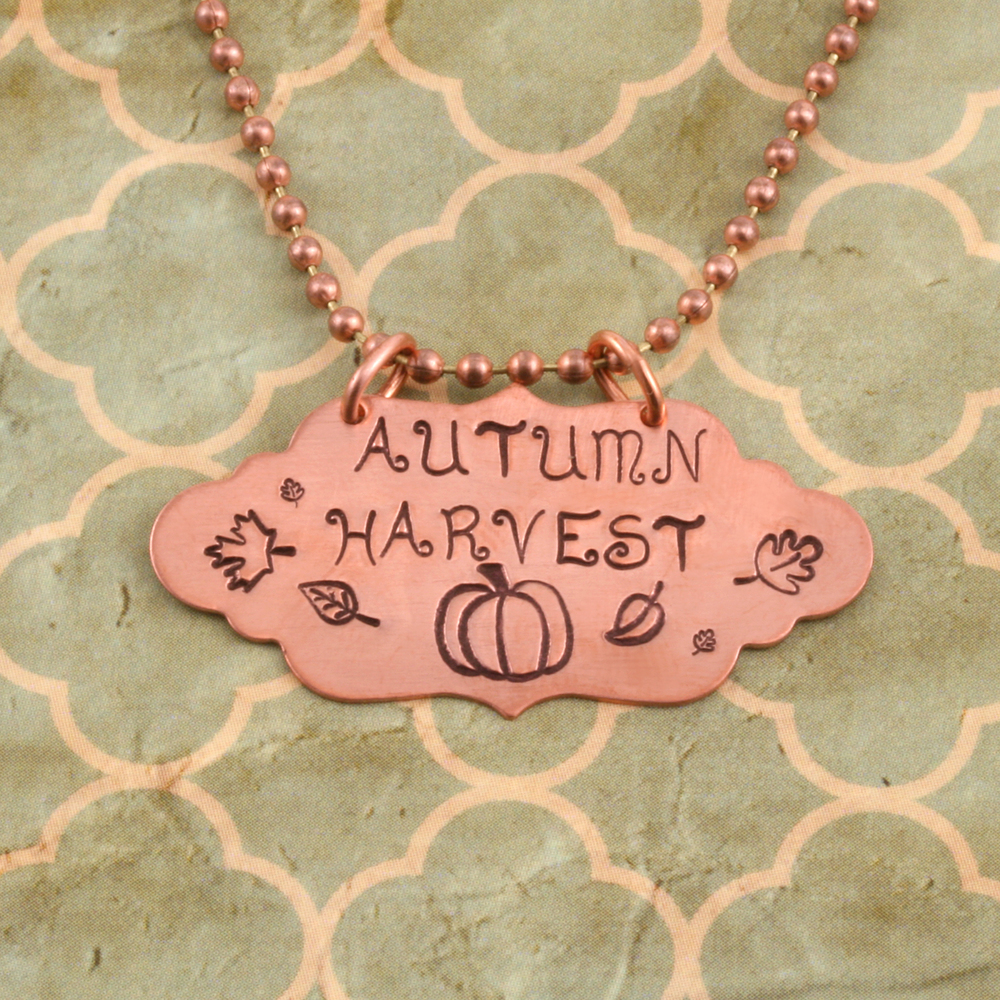 Metal Stamping Tools Pumpkin Metal Design Stamp