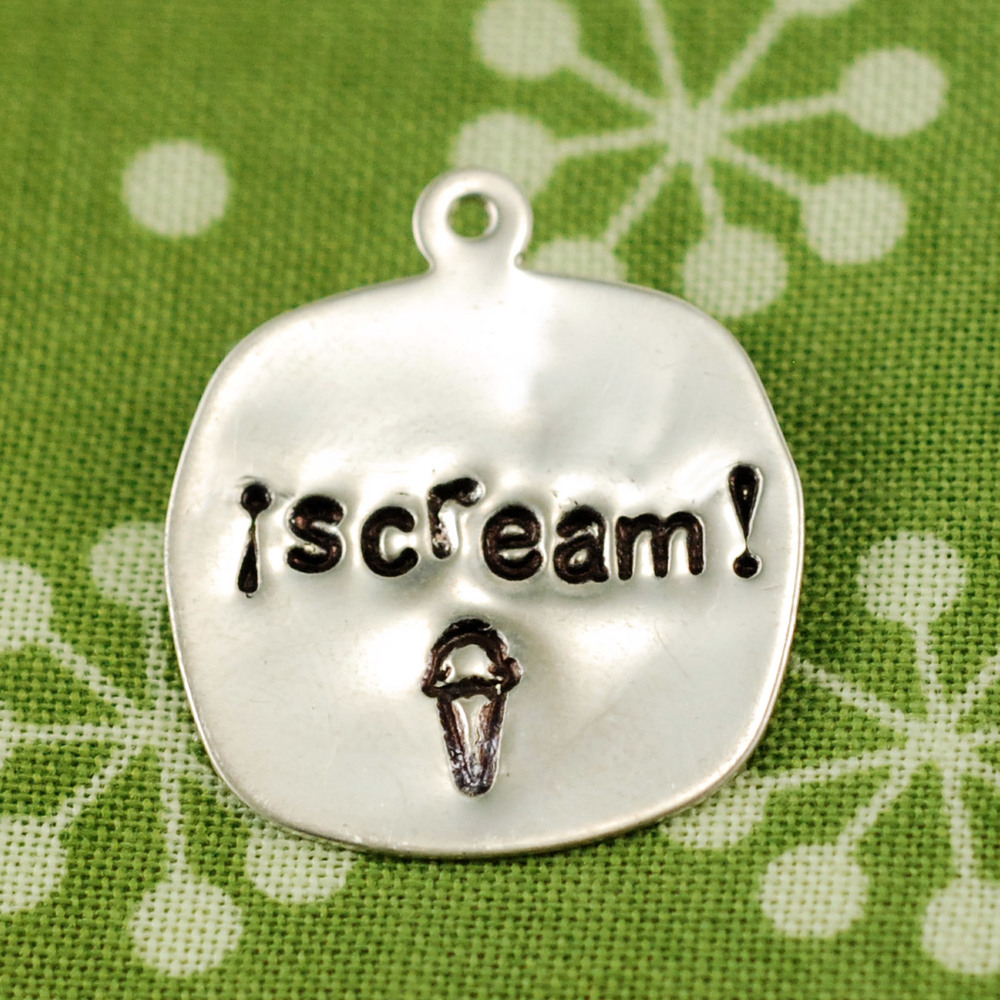Metal Stamping Tools Ice Cream Cone Design Stamp
