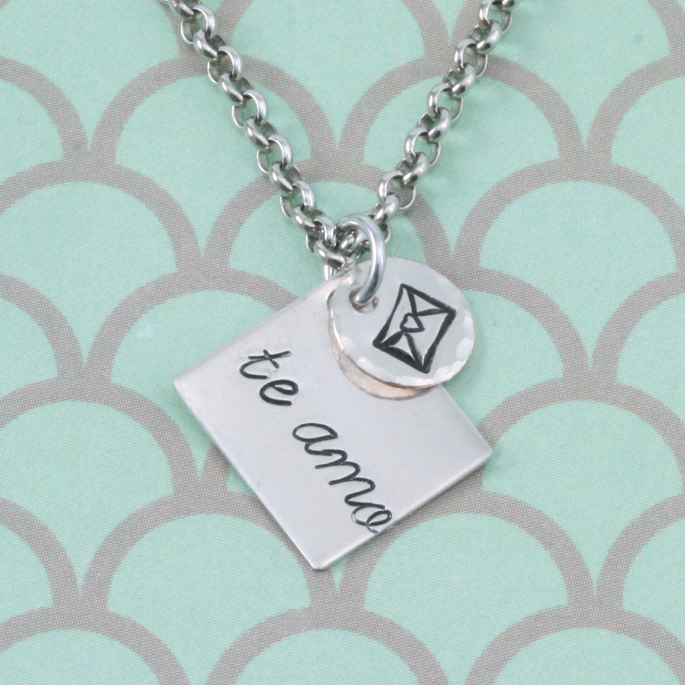 Metal Stamping Tools Love Letter Design Stamp