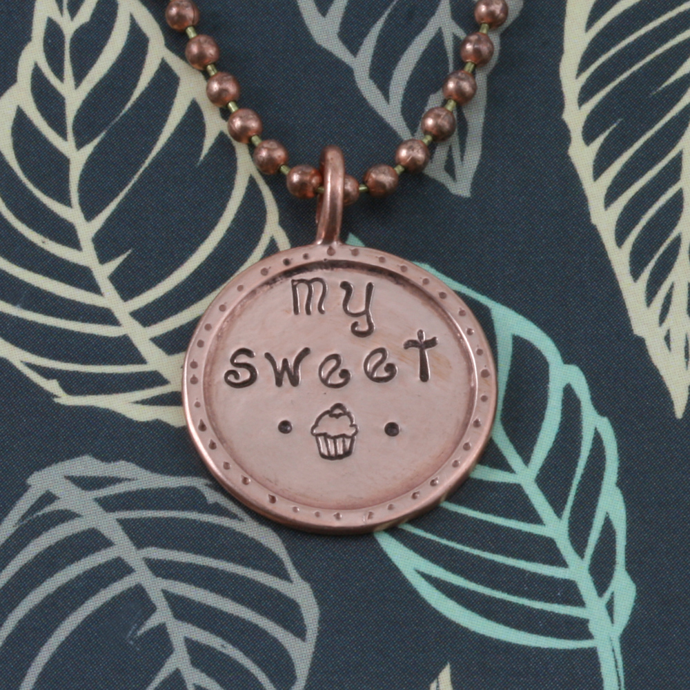 Metal Stamping Tools Mini Cupcake Design Stamp