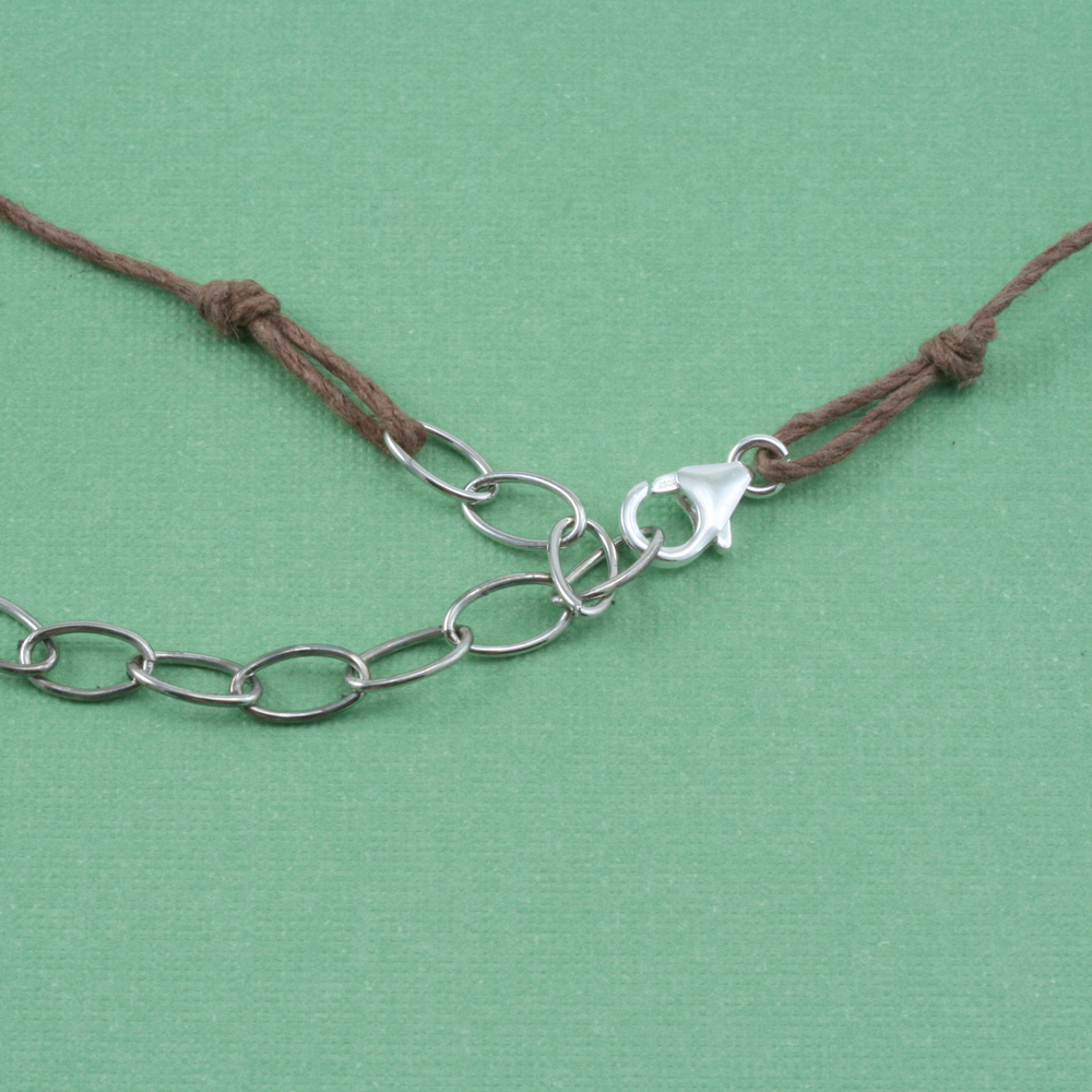 Rivets, Findings & Stringing Hemp Cord- Mini Card Black