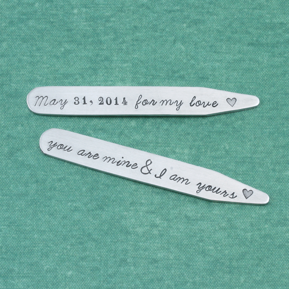 Metal Stamping Blanks Aluminum Collar Stay, 18g