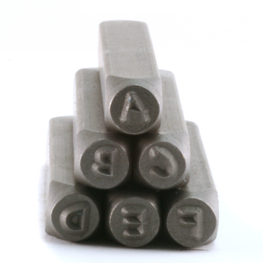 Metal Stamping Tools Basic Uppercase Letter Stamp Set 1/8" (3.2mm)