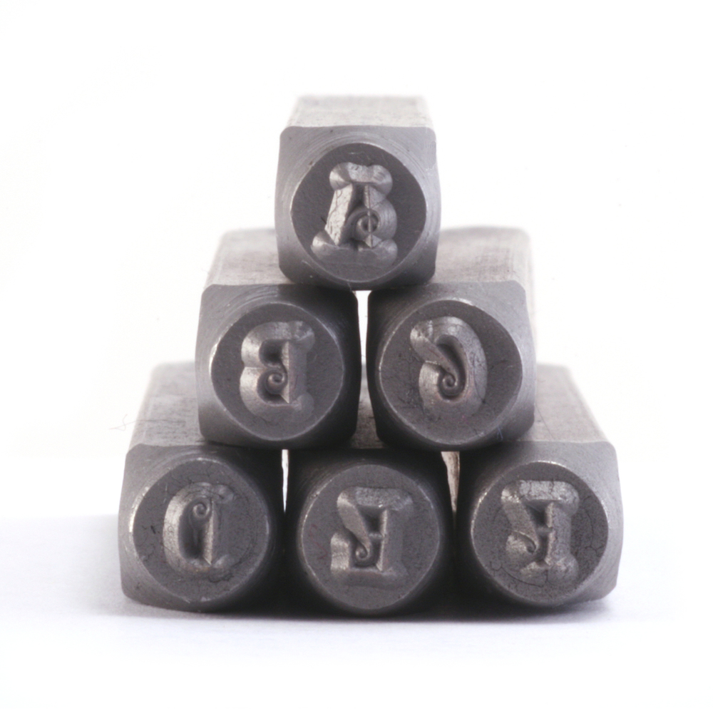 Metal Stamping Tools Wonderland Uppercase Letter Stamp Set 1/8" (3.2mm)