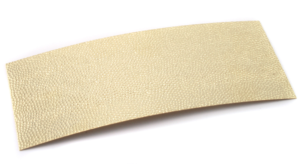 Wire & Sheet Metal Patterned Brass 22g Sheet Metal, Lizard, 2.5" x 6"