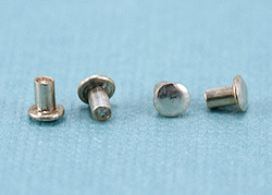 Rivets, Findings & Stringing Sterling Silver Hollow 1/16" Rivets, 3/32" Long
