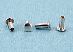 Rivets, Findings & Stringing Sterling Silver Hollow 1/16" Rivets, 5/32" Long