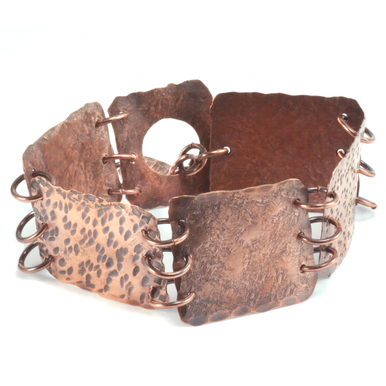 Hammered Textured Metal Online Class with Kim St. Jean