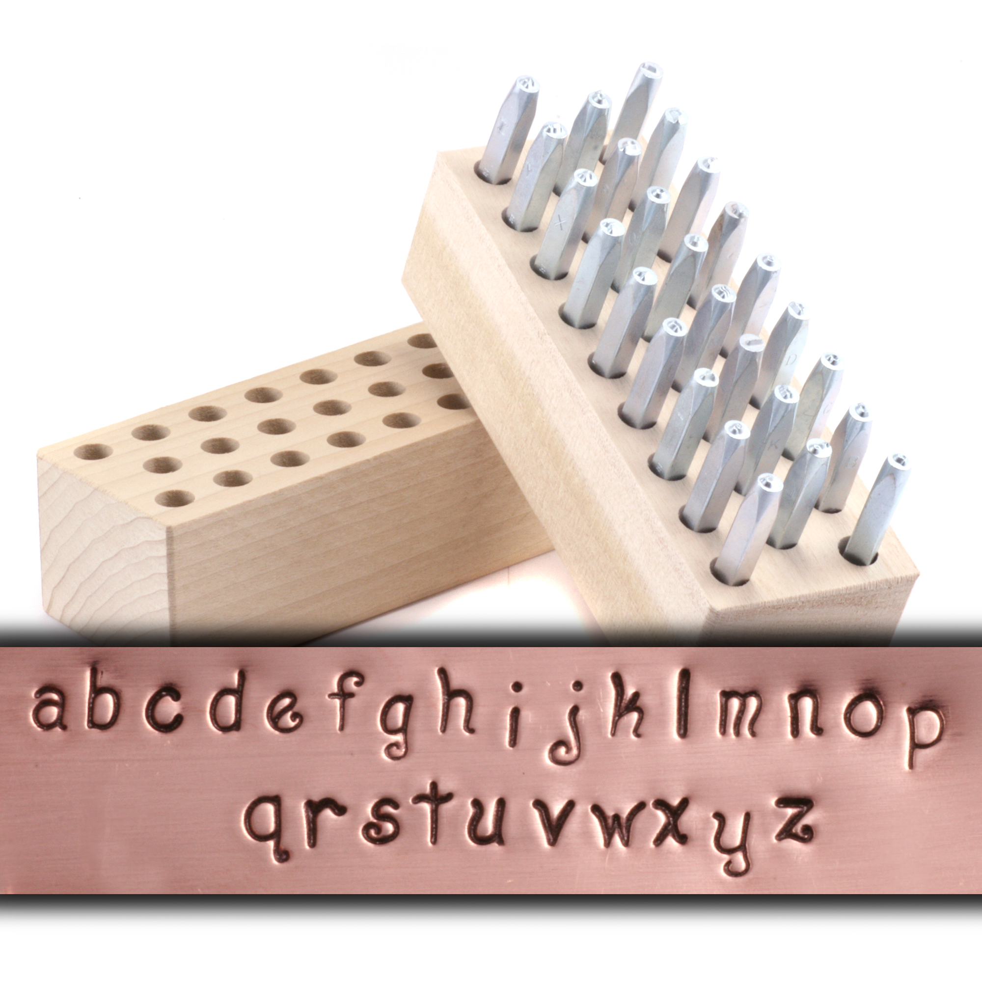 metal stamping tools beaducation script uppercase letter stamp set 1 leather letter stamping