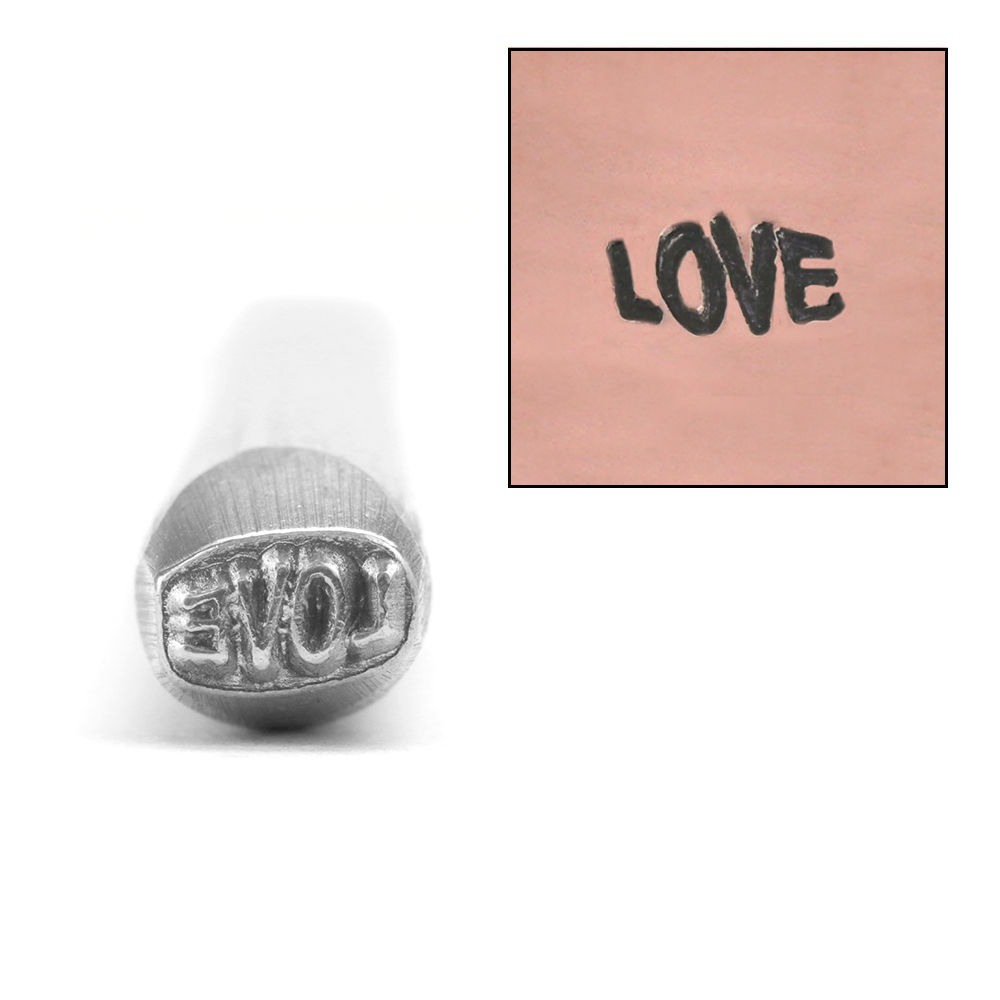 Metal Stamping Tools LOVE Metal Design Stamp