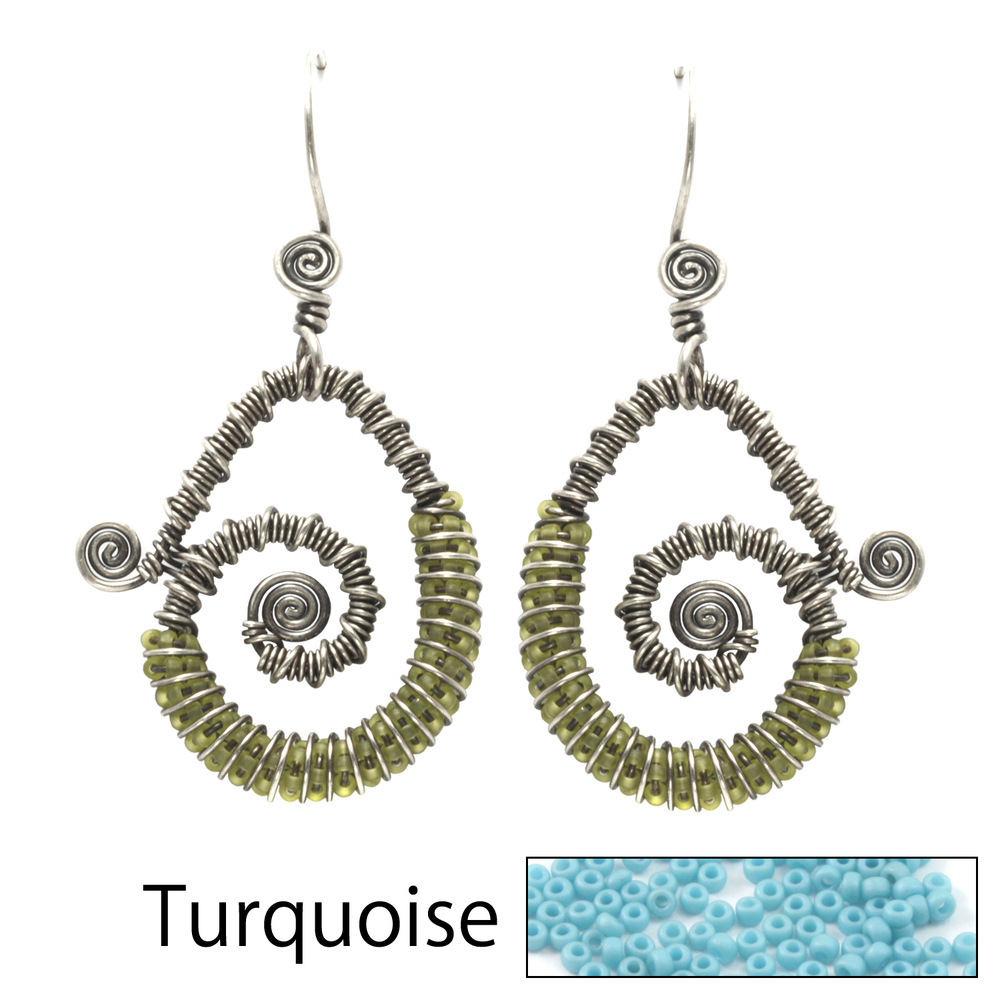 Kits & Sample Packs Continuum Earrings Kits - Turquoise