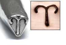 Metal Stamping Tools Aries Zodiac Design Stamp