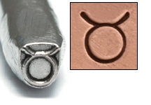 Metal Stamping Tools Taurus Zodiac Design Stamp
