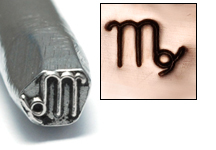 Metal Stamping Tools Virgo Zodiac Design Stamp