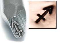 Metal Stamping Tools Sagittarius Zodiac Design Stamp