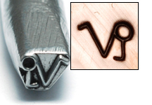 Metal Stamping Tools Capricorn Zodiac Design Stamp