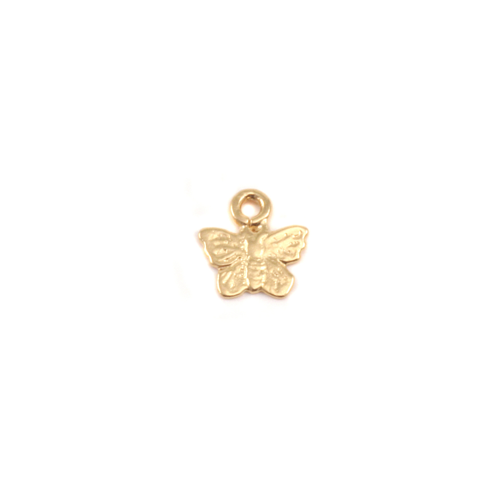 Gold Filled Tiny Butterfly Charms
