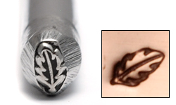 Metal Stamping Tools Feather Design Stamp