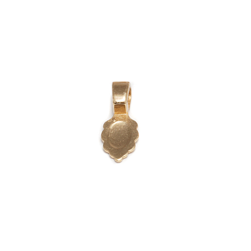 Rivets, Findings & Stringing Gold Plated Jewelry Bail