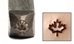 Metal Stamping Tools Maple Leaf Design Stamp 1/8" (3.2mm)