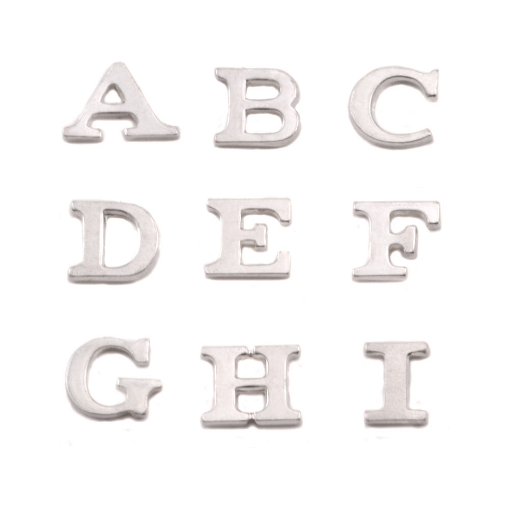 Charms & Solderable Accents Sterling Silver Letter I, 19g