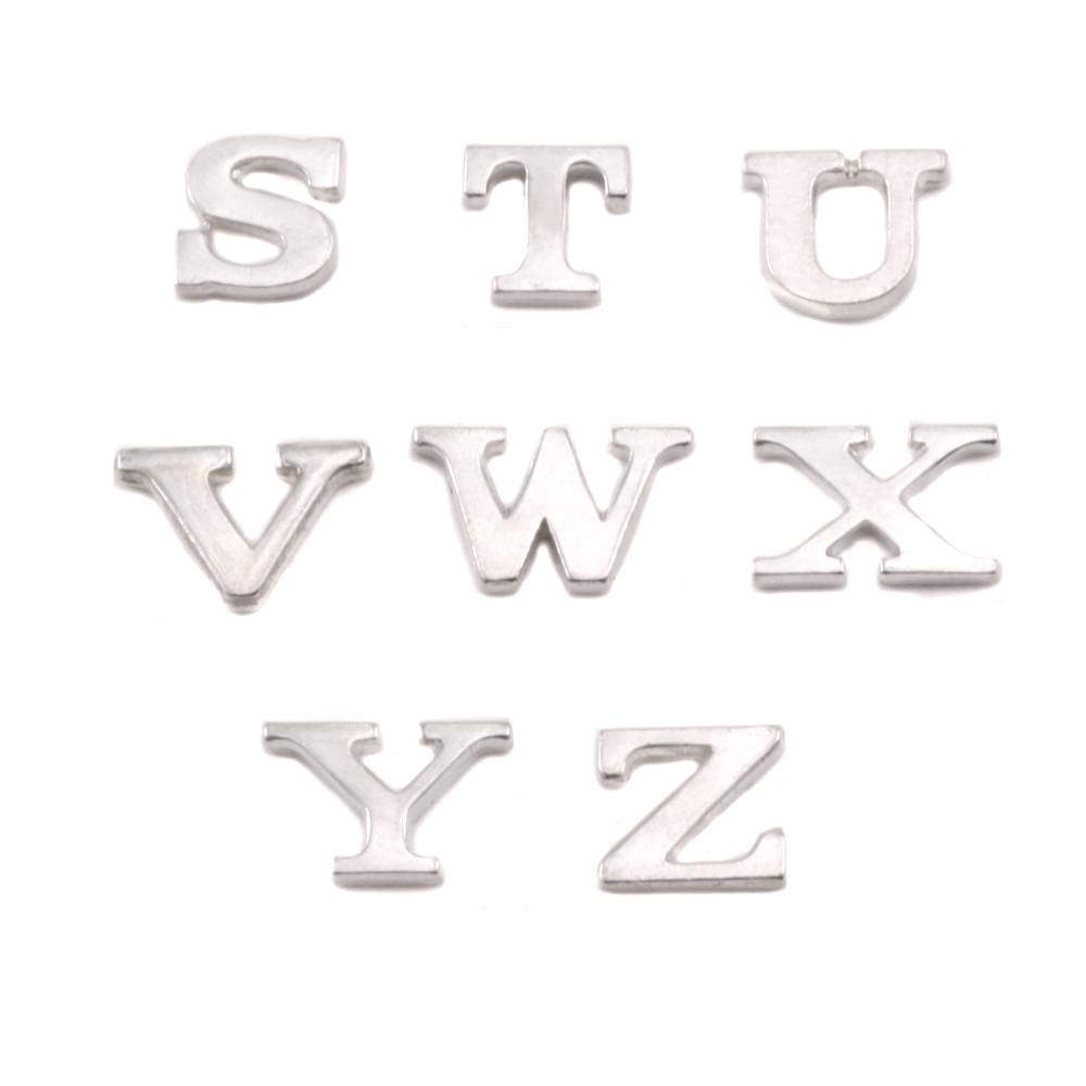 Charms & Solderable Accents Sterling Silver Letter U, 19g
