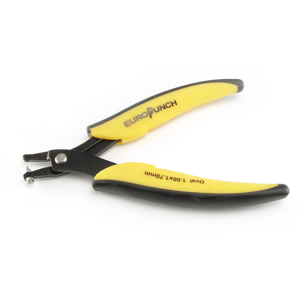 Jewelry Making Tools Metal Hole Punch Pliers, Oval 1.0mm X 1.7mm hole