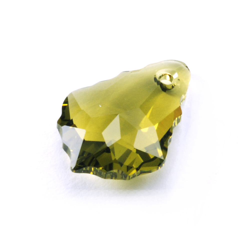 Baroque Pendant Olivine
