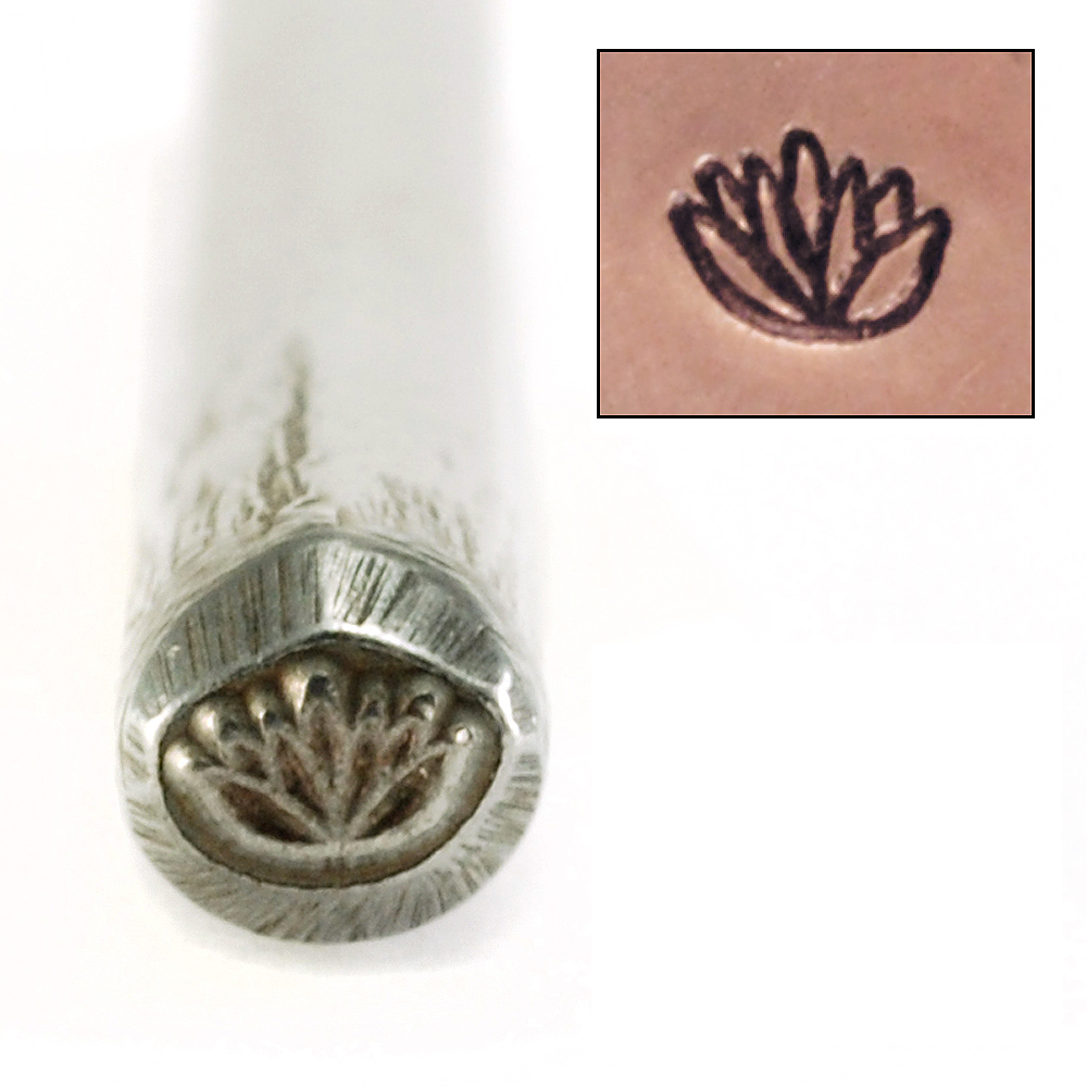 Metal Stamping Tools Water Lily Metal Design Stamp