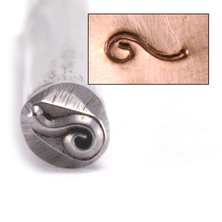 Metal Stamping Tools 1/2 Loopy-2 Metal Design Stamp