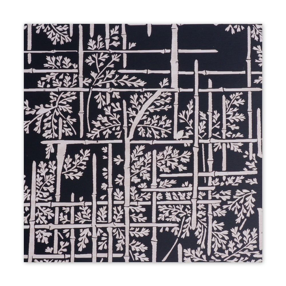 Anodized Aluminum Sheet, 3" X 3", 22g, Design C - BLACK