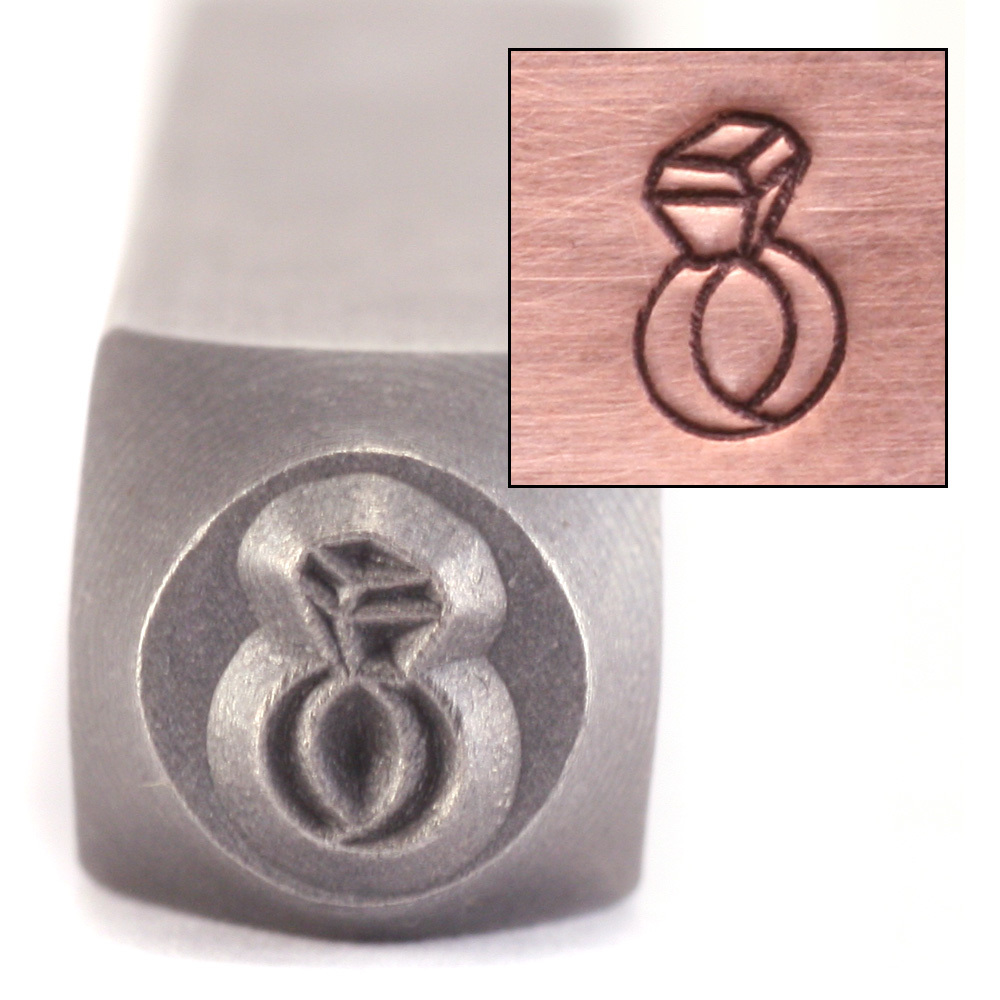 Metal Stamping Tools Diamond Ring Design Stamp