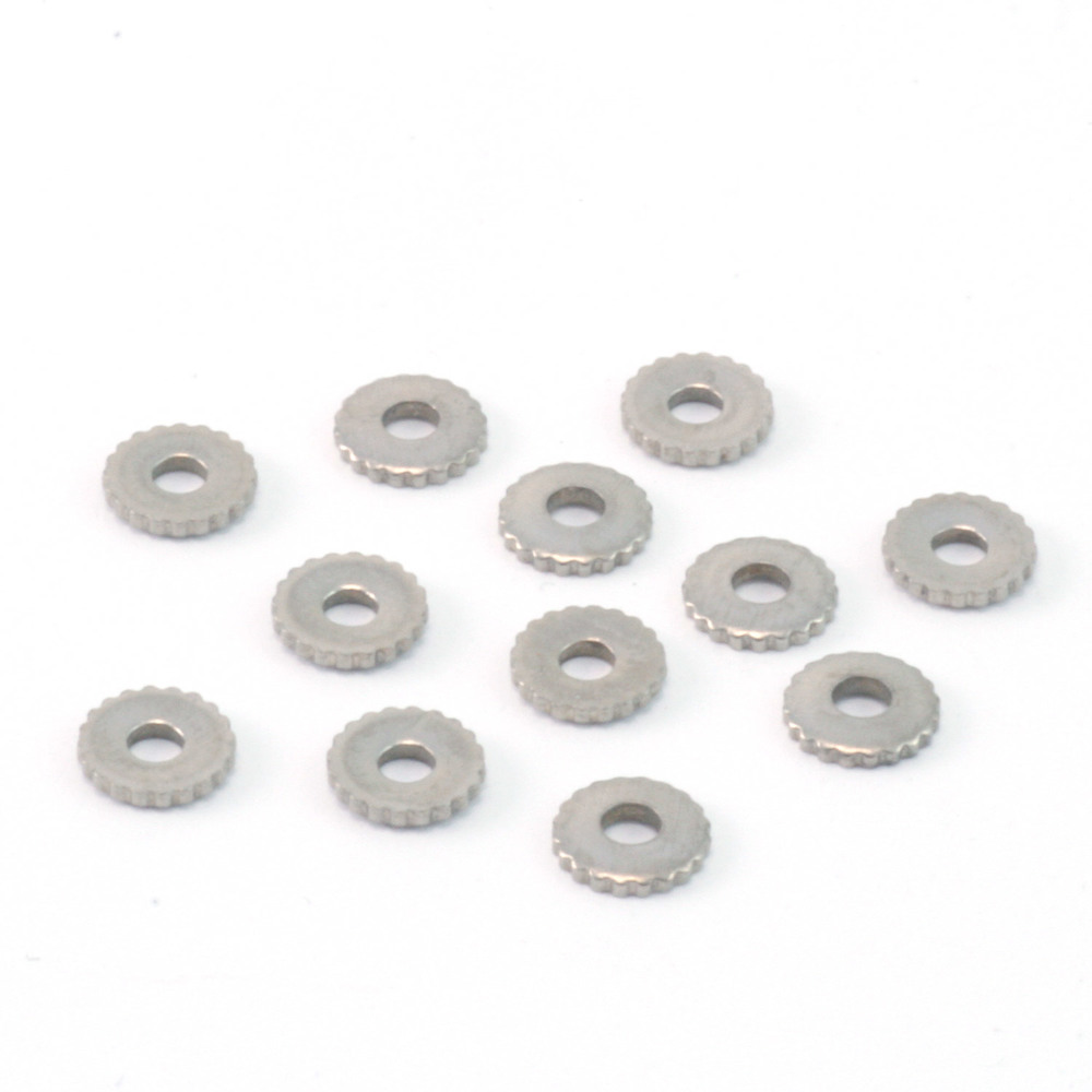 Rivets, Findings & Stringing Nickel Silver Knurled Rivet Accents