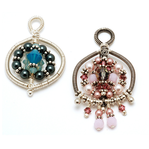 Pinwheel Pendant Online Class with Barb Switzer