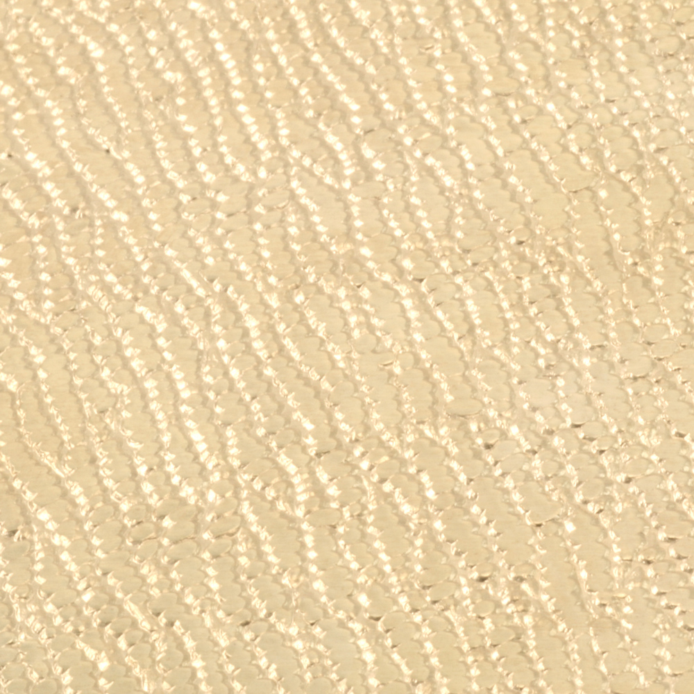 Wire & Sheet Metal Patterned Brass 22g Sheet Metal, Thumbprint, 2.5" x 6"