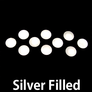 Metal Stamping Blanks Silver Filled Circle, 9.5mm (.37"), 24g