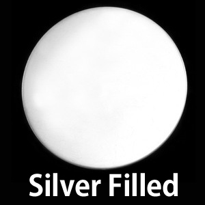 Metal Stamping Blanks Silver Filled Circle 25mm (1"), 24g