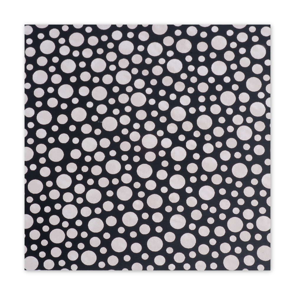 Anodized Aluminum Sheet, 3" X 3", 22g, Design T - Black