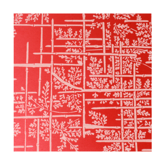 Anodized Aluminum Sheet, 3" X 3", 22g, Design C - RED