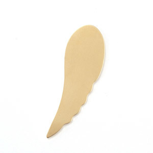 Metal Stamping Blanks Brass Wing, 24g