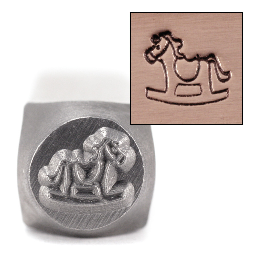 Metal Stamping Tools Rocking Horse Design Stamp