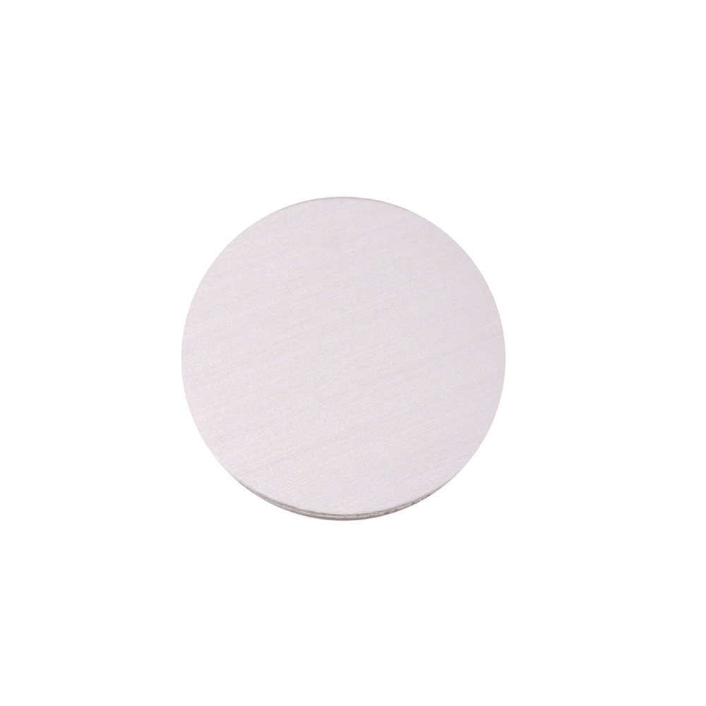 Metal Stamping Blanks Anodized Aluminum 1/2" Circle, Silver, 24g