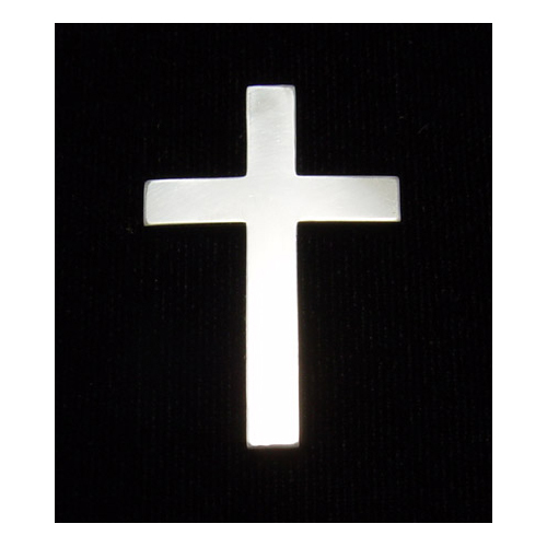Metal Stamping Blanks Sterling Silver Cross, 24g
