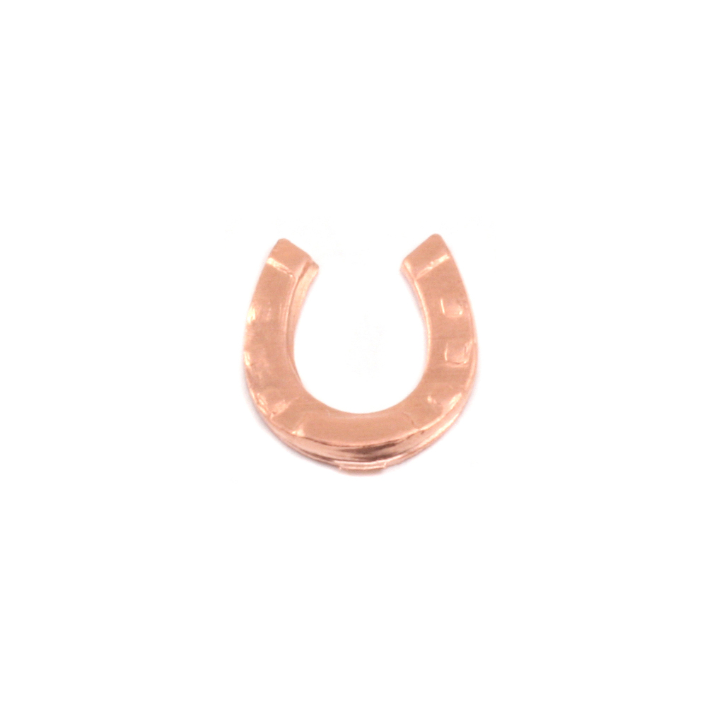 Charms & Solderable Accents Copper Horseshoe Solderable Accent, 24g - Pack of 5