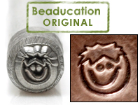 Metal Stamping Tools Little Boy Face Design Stamp- Beaducation Original