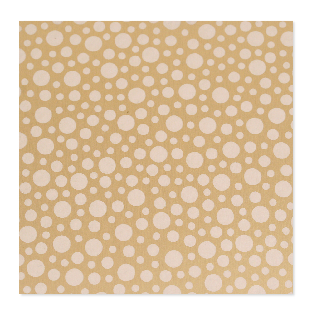 Anodized Aluminum 22g 3x3 Sheet, Design T, Gold