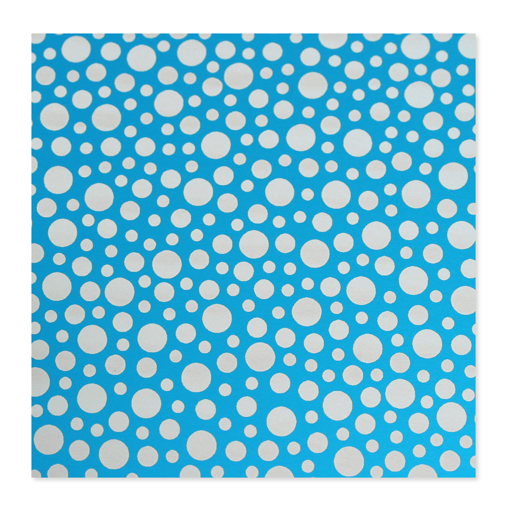 Anodized Aluminum 24g 3x3 Sheet, Design T, Turquoise