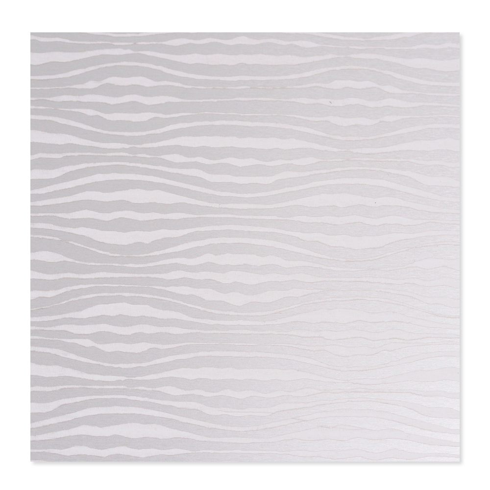 Anodized Aluminum 22g 3x3 Sheet, Design W, Silver