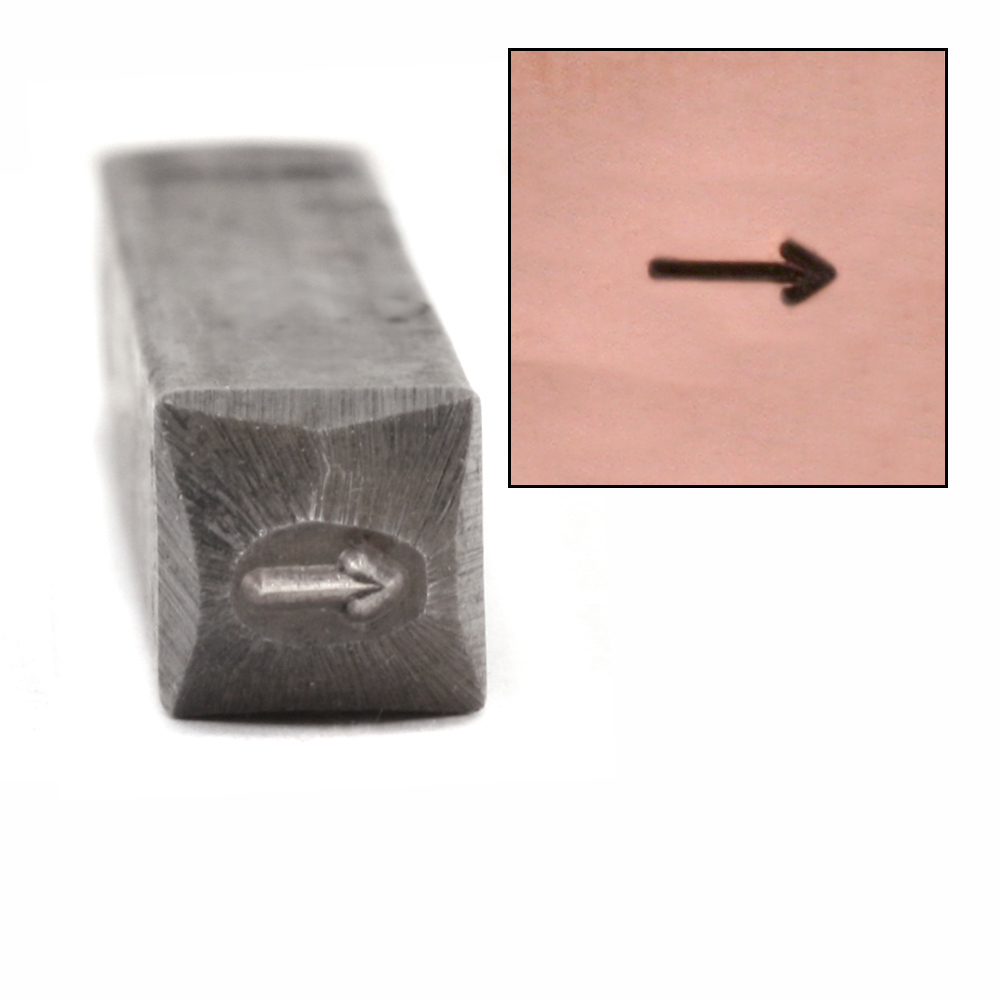 Metal Stamping Tools Simple Arrow Design Stamp, 1/8"